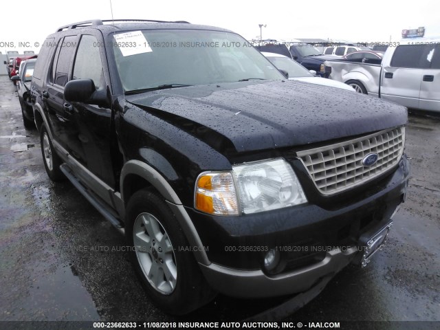 1FMZU64W93ZB01885 - 2003 FORD EXPLORER EDDIE BAUER BLACK photo 1