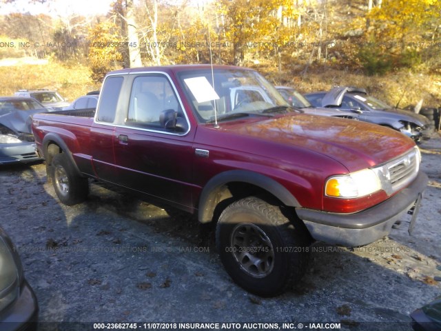 4F4ZR17X5XTM44058 - 1999 MAZDA B4000 CAB PLUS RED photo 1