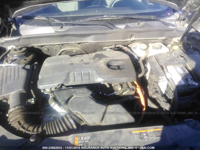 1G11D5SR1DF155959 - 2013 CHEVROLET MALIBU 1LT BLACK photo 10