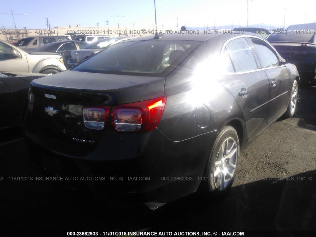 1G11D5SR1DF155959 - 2013 CHEVROLET MALIBU 1LT BLACK photo 4