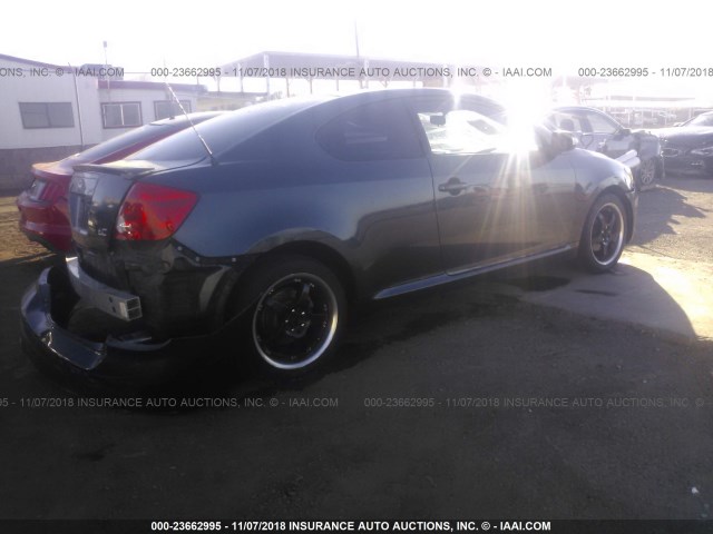 JTKDE177050019787 - 2005 TOYOTA SCION TC 灰色 照片 4