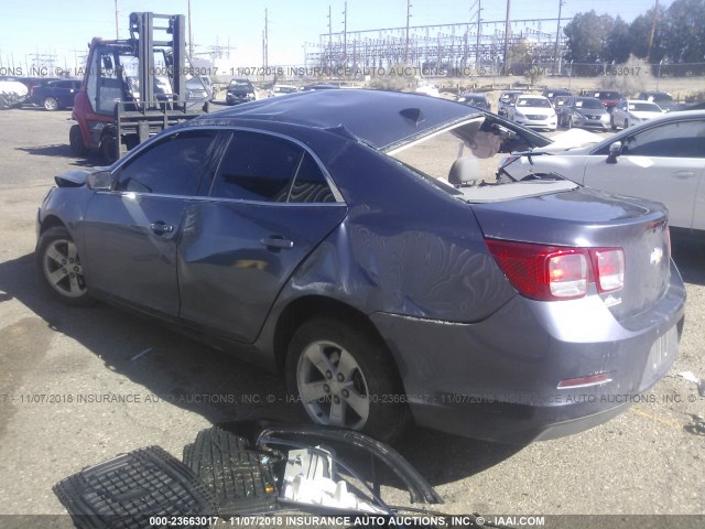 1G11B5SA5DF154474 - 2013 CHEVROLET MALIBU LS BLUE photo 3