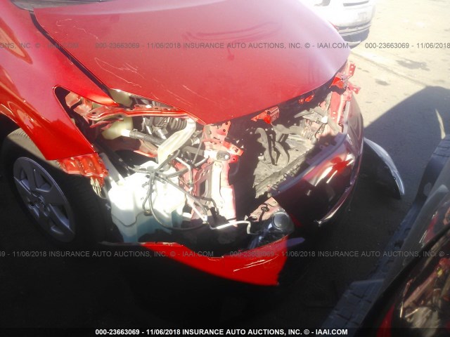 JTDKN3DU3A0035030 - 2010 TOYOTA PRIUS Qırmızı foto 6