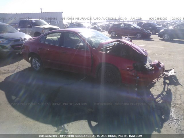 1G2NF52E44M535569 - 2004 PONTIAC GRAND AM SE1 RED photo 1