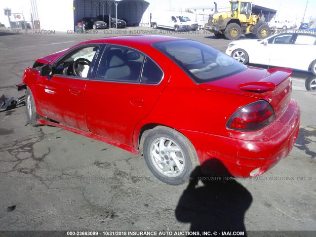 1G2NF52E44M535569 - 2004 PONTIAC GRAND AM SE1 RED photo 3