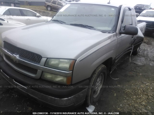 1GCEC19T44Z215348 - 2004 CHEVROLET SILVERADO C1500 TAN photo 2