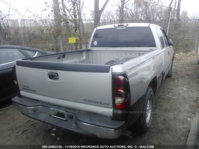 1GCEC19T44Z215348 - 2004 CHEVROLET SILVERADO C1500 TAN photo 4