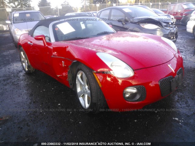 1G2MG35X18Y101330 - 2008 PONTIAC SOLSTICE GXP RED photo 1