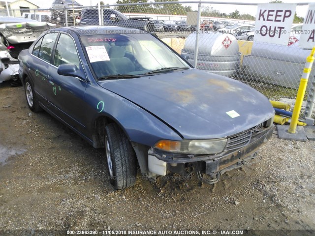 4A3AA46G62E033827 - 2002 MITSUBISHI GALANT ES/LS BLUE photo 1