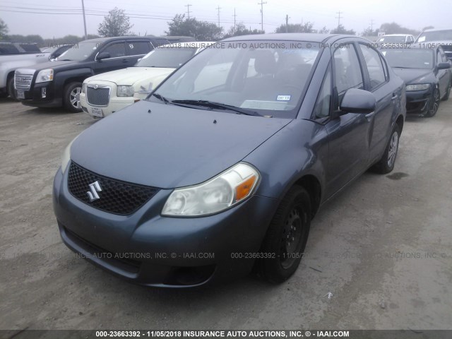 JS2YC412385103144 - 2008 SUZUKI SX4 GRAY photo 2