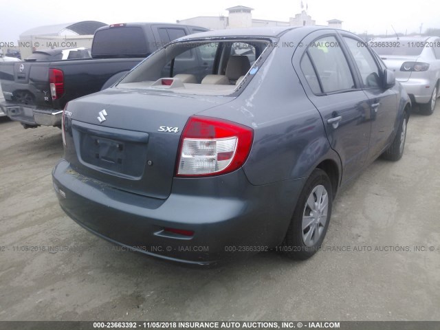 JS2YC412385103144 - 2008 SUZUKI SX4 GRAY photo 4