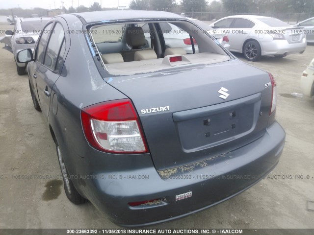 JS2YC412385103144 - 2008 SUZUKI SX4 GRAY photo 6