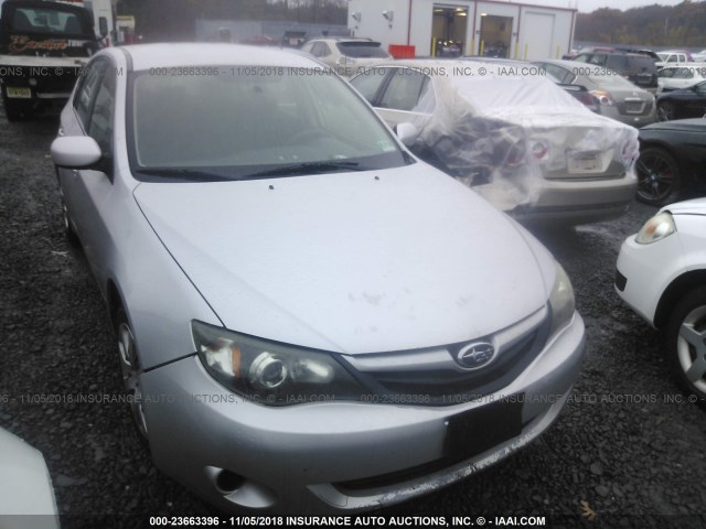 JF1GH6A64AH804470 - 2010 SUBARU IMPREZA 2.5I SILVER photo 1