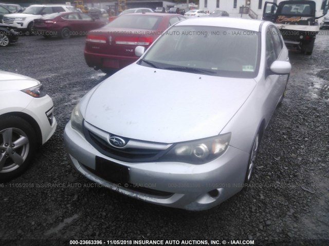 JF1GH6A64AH804470 - 2010 SUBARU IMPREZA 2.5I SILVER photo 2