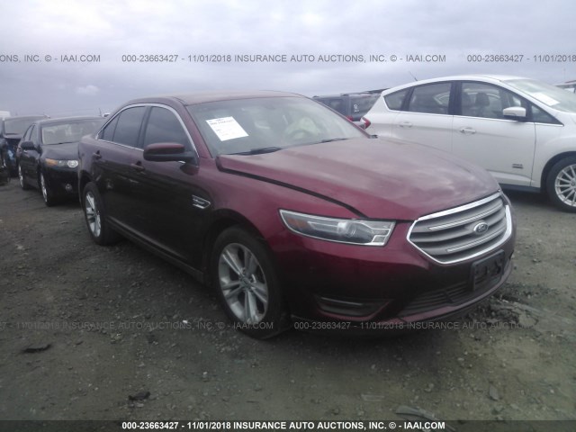 1FAHP2E9XFG130746 - 2015 FORD TAURUS SEL MAROON photo 1