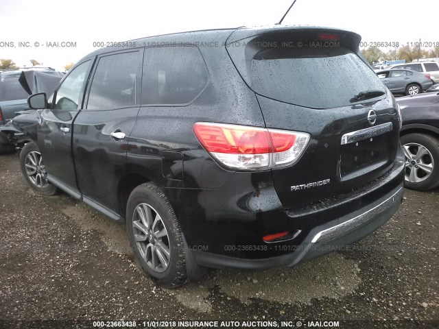 5N1AR2MN6DC654660 - 2013 NISSAN PATHFINDER S/SV/SL/PLATINUM BLACK photo 3