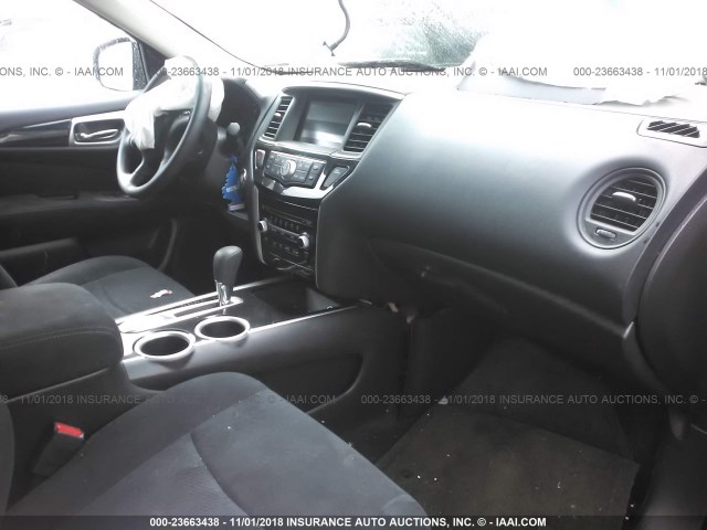 5N1AR2MN6DC654660 - 2013 NISSAN PATHFINDER S/SV/SL/PLATINUM BLACK photo 5