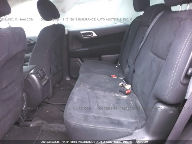 5N1AR2MN6DC654660 - 2013 NISSAN PATHFINDER S/SV/SL/PLATINUM BLACK photo 8