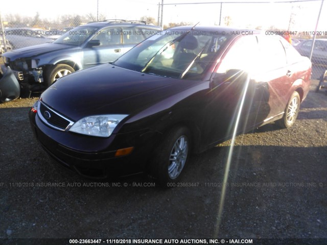 1FAFP34N77W333872 - 2007 FORD FOCUS ZX4/S/SE/SES Light Blue photo 2