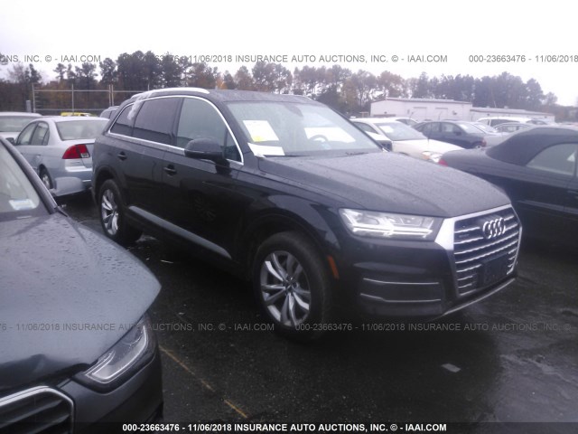 WA1LHAF78JD002129 - 2018 AUDI Q7 BLACK photo 1