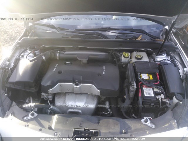 1G11C5SL9EF228348 - 2014 CHEVROLET MALIBU 1LT SILVER photo 10
