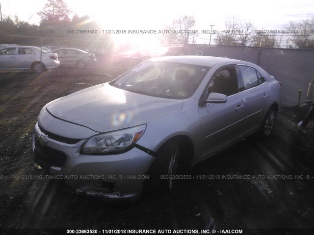 1G11C5SL9EF228348 - 2014 CHEVROLET MALIBU 1LT SILVER photo 2