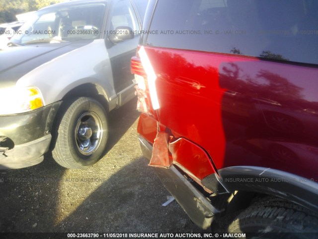 1FMFU16597LA53727 - 2007 FORD EXPEDITION XLT RED photo 6