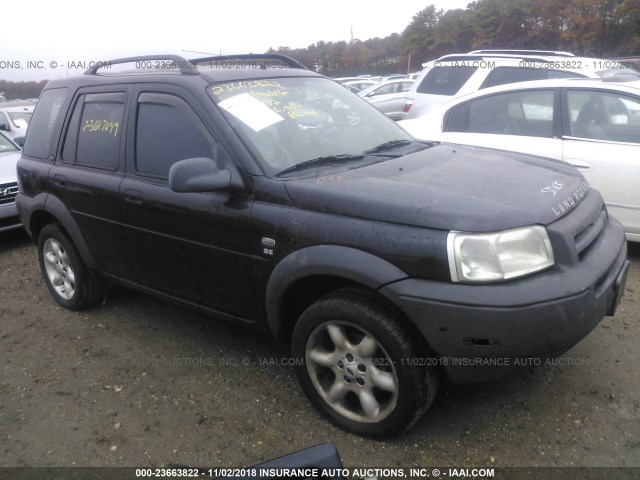 SALNY22292A220770 - 2002 LAND ROVER FREELANDER SE BLACK photo 1