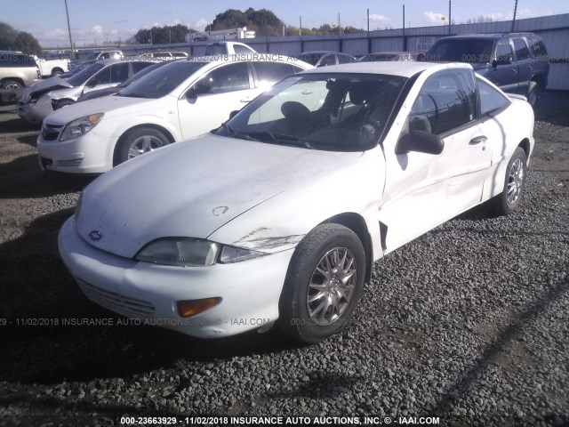 3G1JC1241XS835067 - 1999 CHEVROLET CAVALIER RS WHITE photo 2