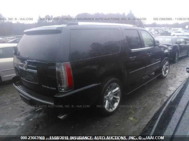 1GYS4JEF5DR249003 - 2013 CADILLAC ESCALADE ESV PREMIUM BLACK photo 4