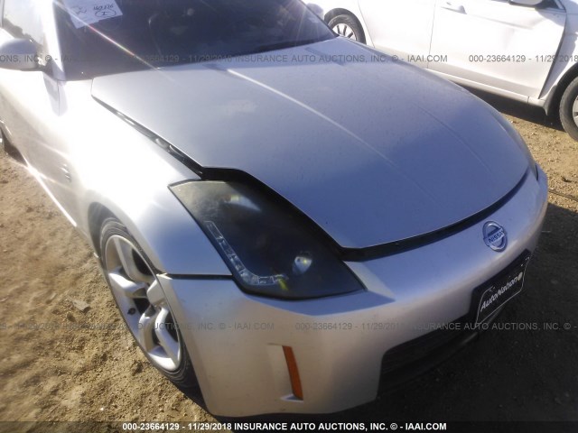 JN1AZ34DX3T102050 - 2003 NISSAN 350Z COUPE SILVER photo 6