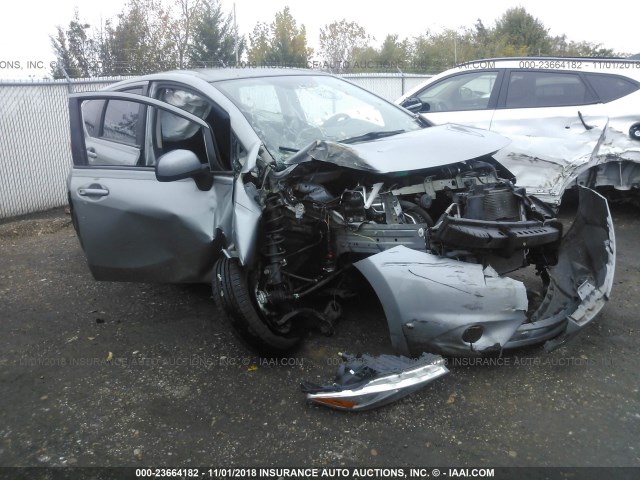 3N1CE2CP4EL409876 - 2014 NISSAN VERSA NOTE S/S PLUS/SV/SL GRAY photo 1