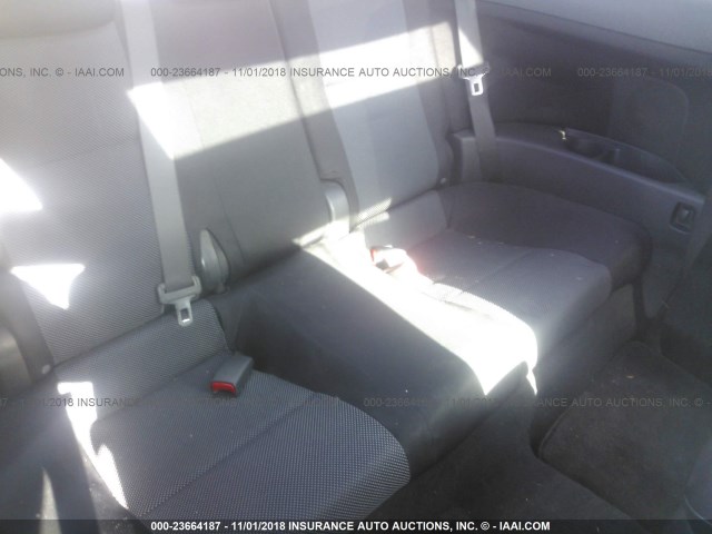 JTKDE167080240697 - 2008 TOYOTA SCION TC 栗色 照片 8