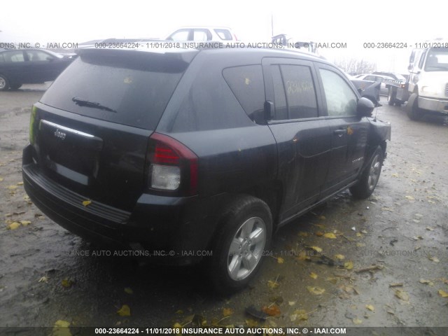 1C4NJCBA3FD185320 - 2015 JEEP COMPASS SPORT GRAY photo 4