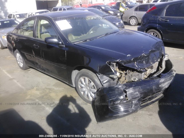4T1BE32K95U610601 - 2005 TOYOTA CAMRY LE/XLE/SE BLACK photo 1