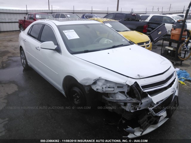 1G1ZD5EU1CF113079 - 2012 CHEVROLET MALIBU 2LT WHITE photo 1