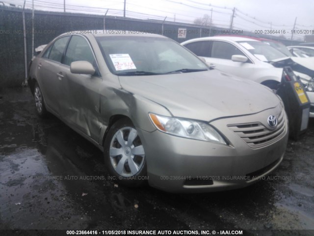 4T1BE46K99U274762 - 2009 TOYOTA CAMRY SE/LE/XLE GOLD photo 1