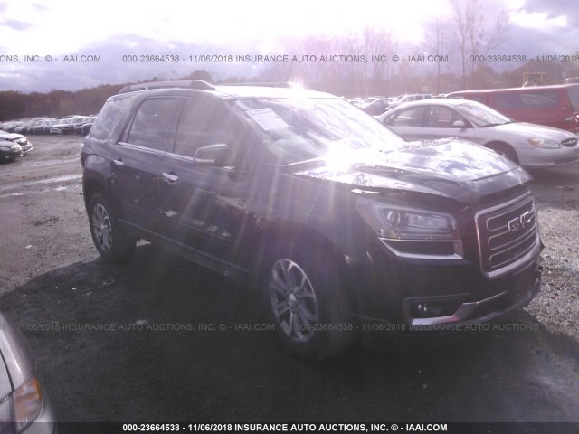 1GKKRRKD2EJ204081 - 2014 GMC ACADIA SLT-1 GRAY photo 1