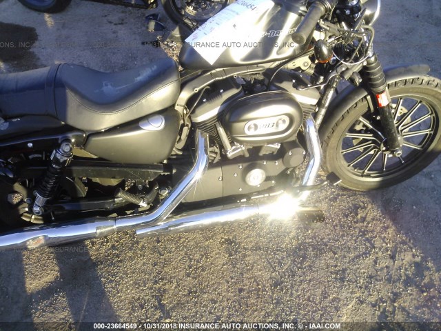 1HD4LE218AC421040 - 2010 HARLEY-DAVIDSON XL883 N BLACK photo 7