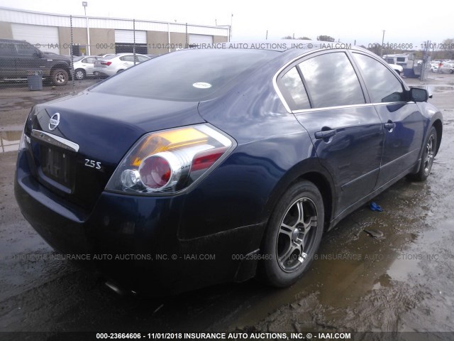 1N4AL21E09N470486 - 2009 NISSAN ALTIMA 2.5/2.5S BLUE photo 4