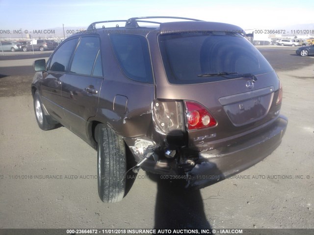 JT6GF10U3X0033999 - 1999 LEXUS RX TAN photo 6