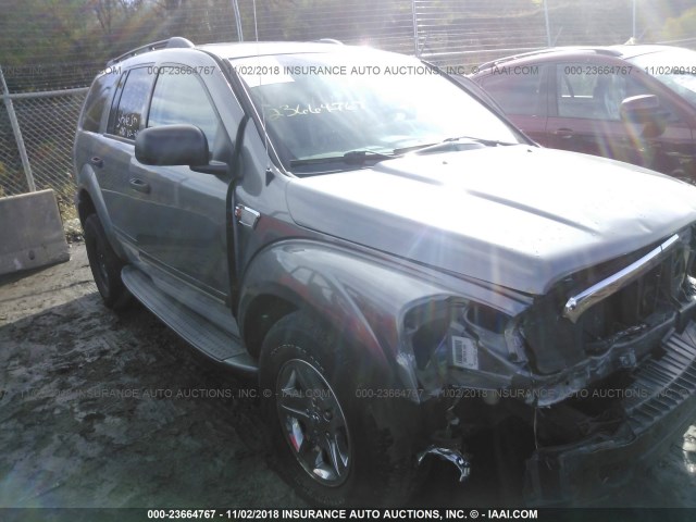 1D8HB58D45F560112 - 2005 DODGE DURANGO LIMITED GRAY photo 1