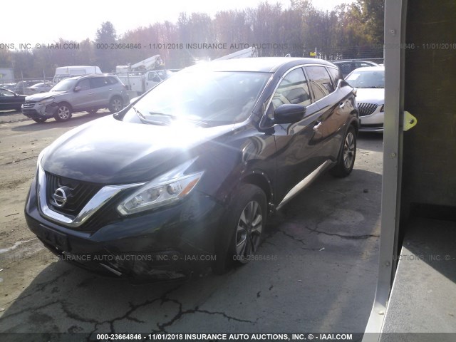 5N1AZ2MH0GN152021 - 2016 NISSAN MURANO S/SL/SV/PLATINUM BLACK photo 2