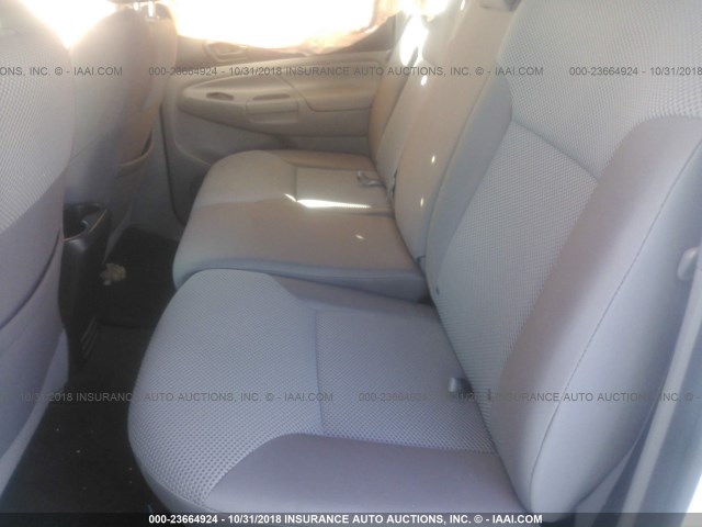 3TMJU4GN8FM189102 - 2015 TOYOTA TACOMA DOUBLE CAB PRERUNNER WHITE photo 8