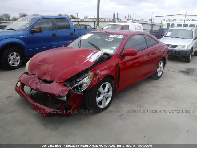 4T1CA38P04U008428 - 2004 TOYOTA CAMRY SOLARA SE/SLE Қызыл фото 2