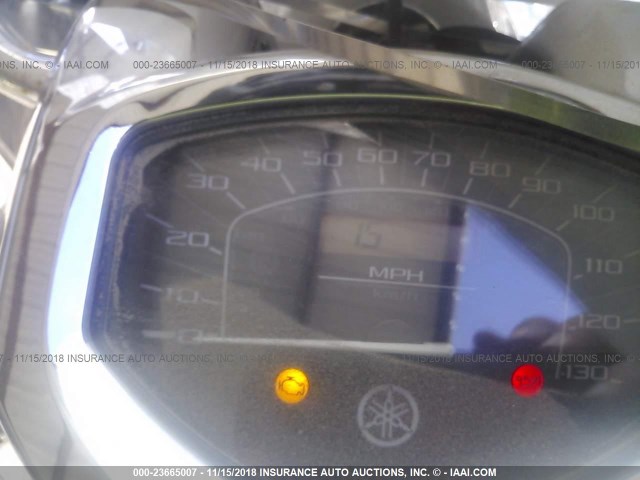 JYAVP32E7CA000857 - 2012 YAMAHA XVS1300 CT GRAY photo 7