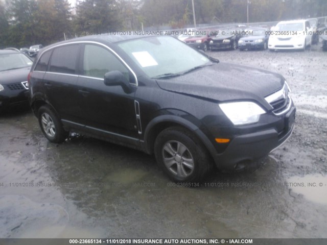 3GSDL43N48S576058 - 2008 SATURN VUE XE BLACK photo 1