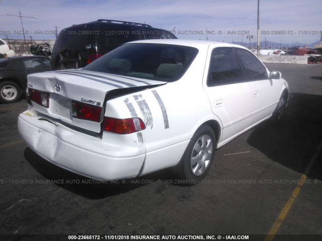 4T1BG22K71U043478 - 2001 TOYOTA CAMRY CE/LE/XLE WHITE photo 4