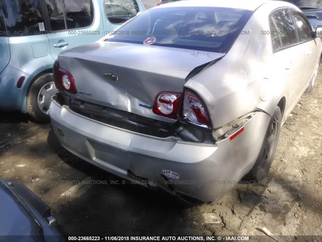 1G1ZA5EU9BF147780 - 2011 CHEVROLET MALIBU LS 米色 照片 6