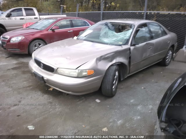 2G4WS52J231212779 - 2003 BUICK CENTURY CUSTOM 银色 照片 2